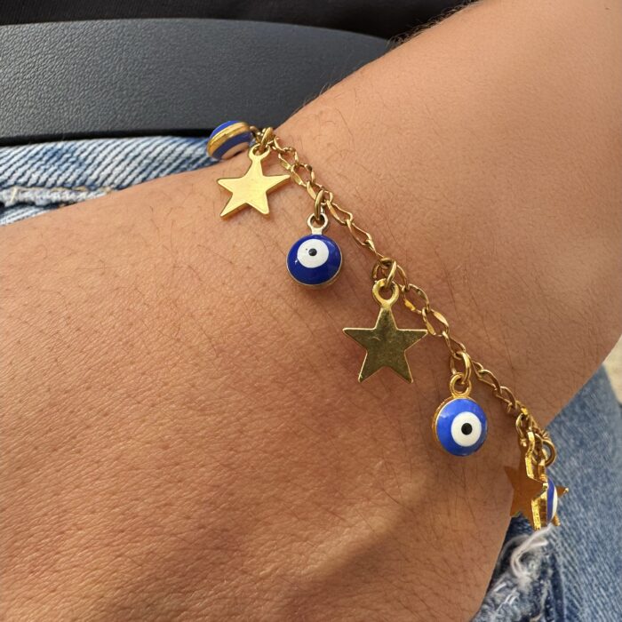 Bracelet œil Bleu