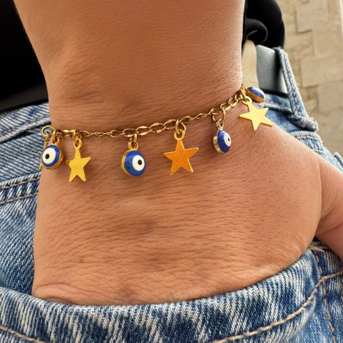 Bracelet œil Bleu