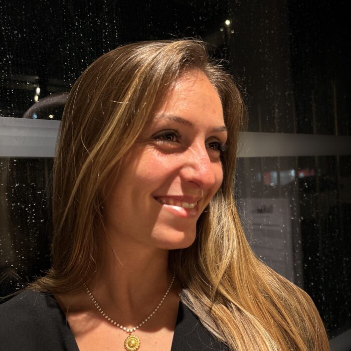 collier perles blanches tournesol