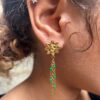 boucles d'oreilles soleil