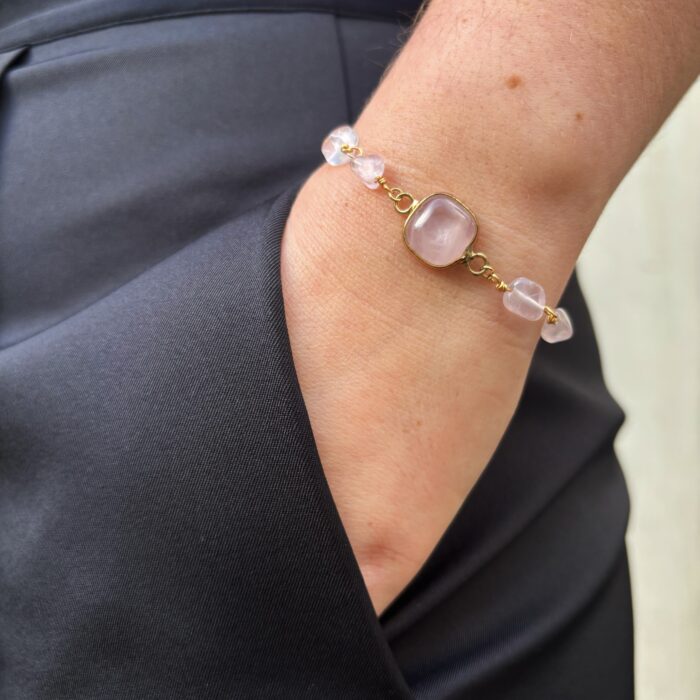 Bracelet Quartz Rose