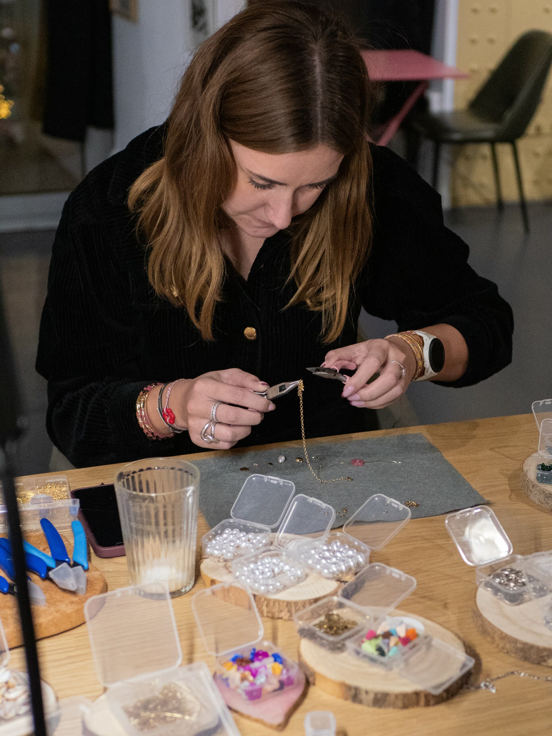 Atelier création bracelet charms à Bordeaux