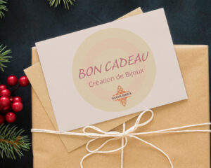 carte cadeau création bijoux