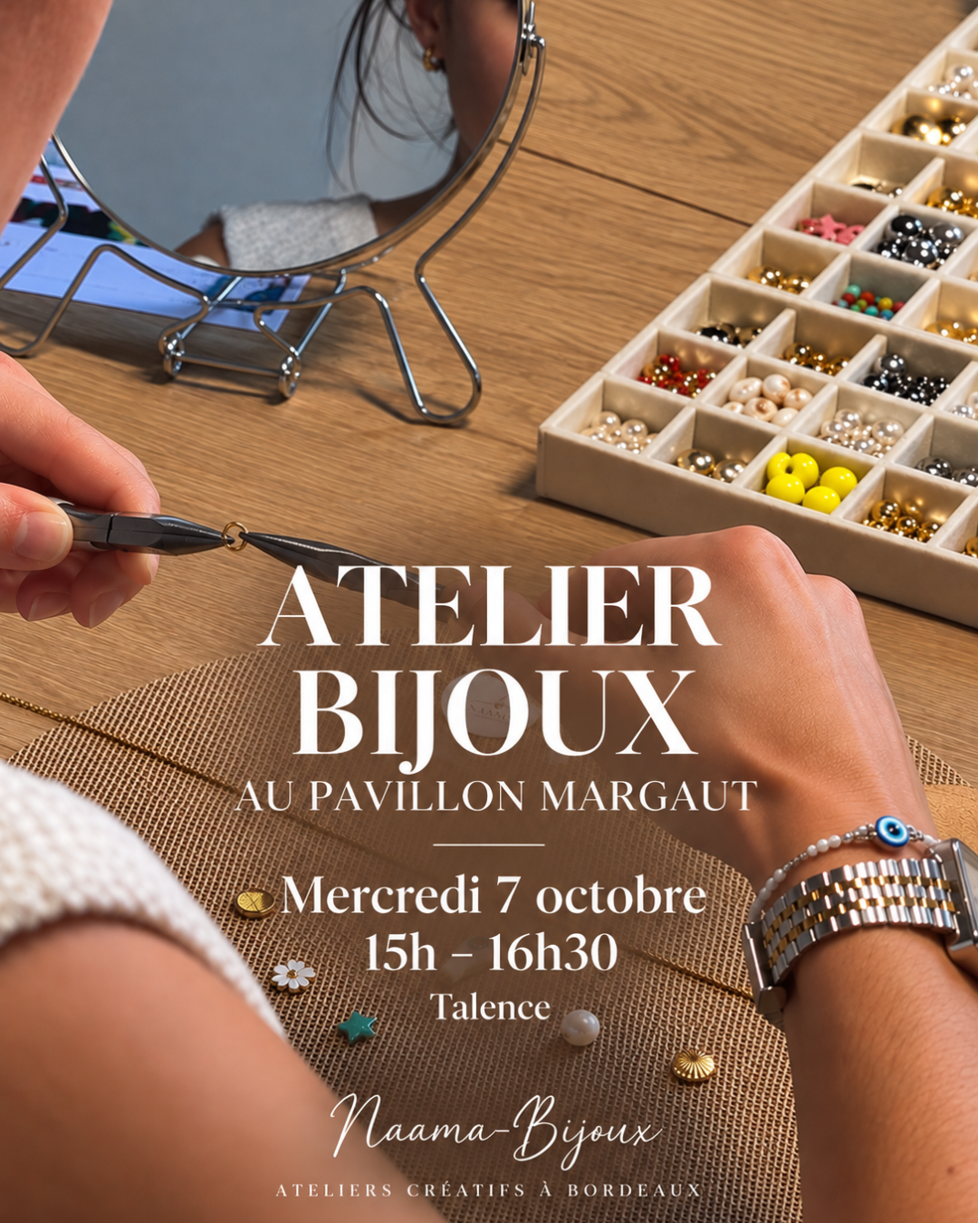 Atelier création de bijoux à Talence
